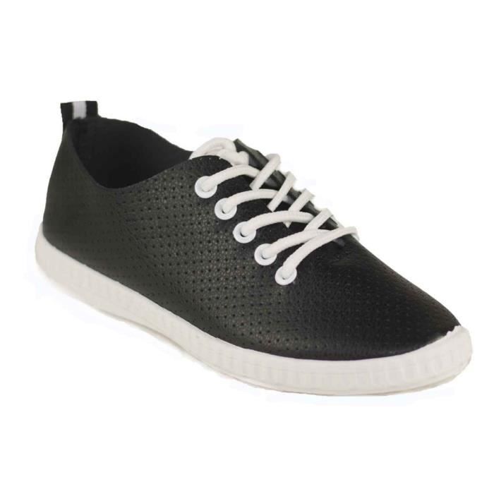 sneakers femme cuir souple
