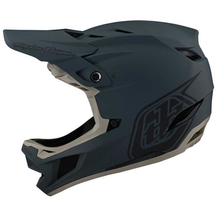 Casque de vélo TROY LEE DESIGNS D4 Composite - Stealth gray - MIPS C2 - 1050g