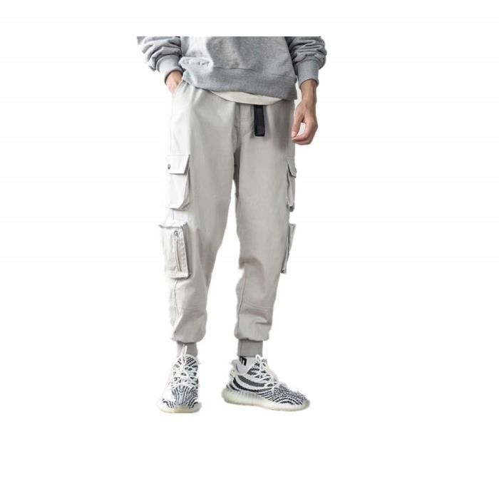 Lesmart Pantalon Cargo Homme Travail Chasse Tactique Regulier Poche Large