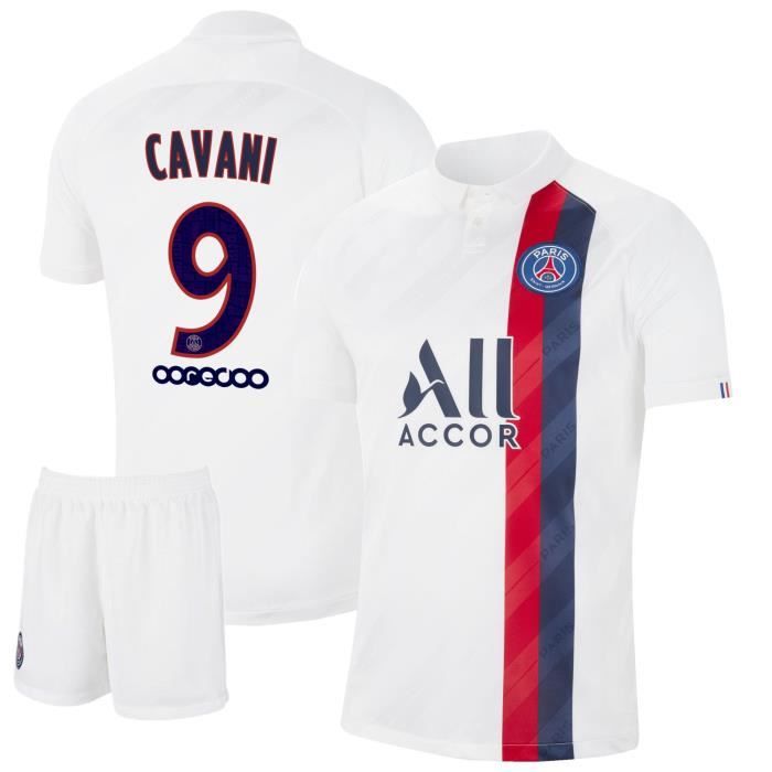 Edinson Cavani N°9 PARIS SAINT GERMAIN T-Shirt PSG Taille Enfant garçon Collection Officielle Football Club Ligue 1