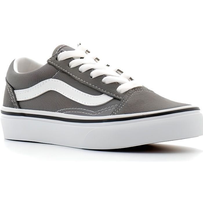 vans old skool femme gris clair