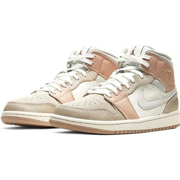 basket nike beige femme jordan