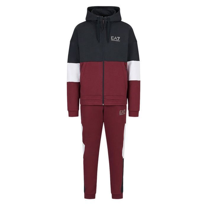 Survêtement hommes 2 pièces Pull à capuche et pantalon sport jogging sweat-shirt Grande Taille