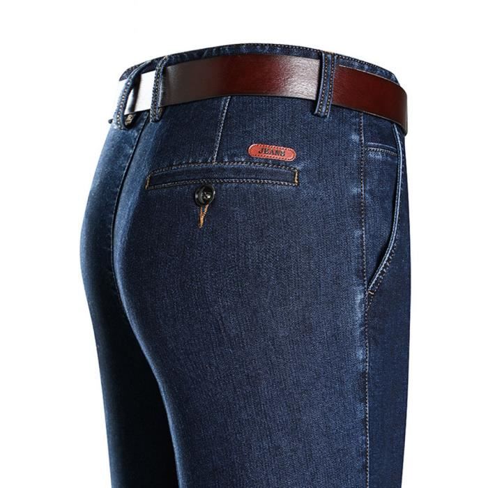 Jean Homme Slim Stretch TrueFace - Coupe Skinny/slim, élastique, Tailles 28 à 40, Plusieurs Couleurs, 97% Coton