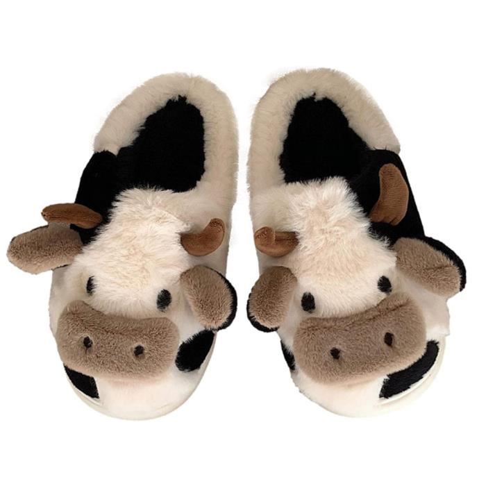 Pantoufles Animalières Mignonnes Lapin - Semelle épaisse Antidérapante, Taille 40,5/41,5 EU - 8
