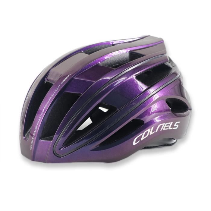 Casque De Vélo Adulte Léger - Pour VTT, Ville, Trottinette - Aération, Sécurité, Confort - Poids ~130g