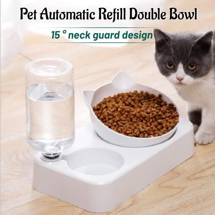 2 En 1 Gamelle Chat Fontaine A Eau Automatique 15 Tilt Protection Du Cou 25 5x26x15cm Cdiscount Electromenager 2 En 1 Gamelle Chat Fontaine A Eau Automatique 15 Tilt Protection Du Cou 25 5x26x15cm Cdiscount Electromenager