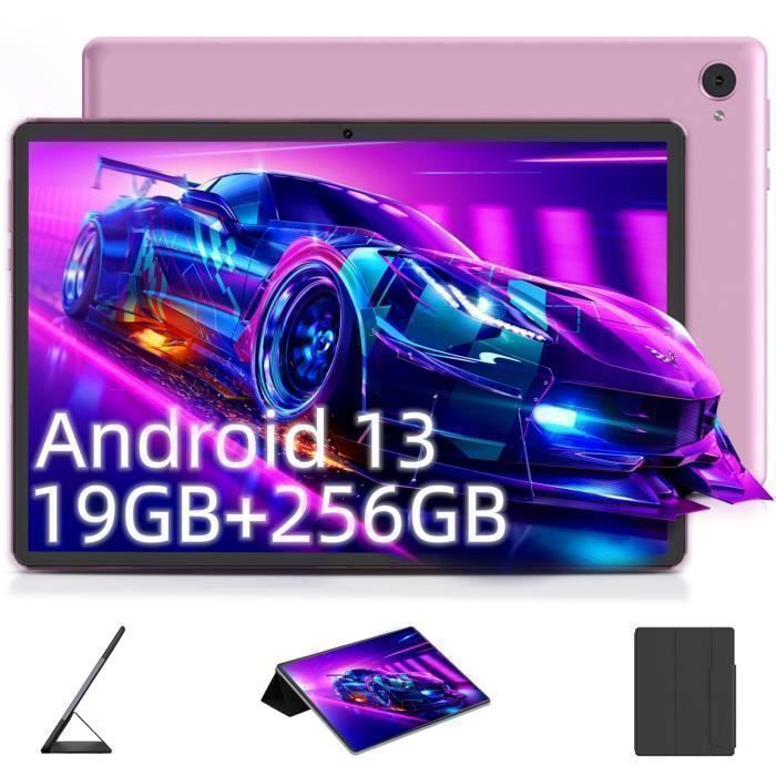 Tablette Tactile – Android – 10 Pouces – 19Go RAM – 256Go ROM – 5G WiFi – Rose