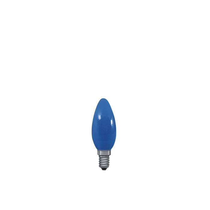 Paulmann 40224 ampoule incandescente flamme 25W E14 bleu 230 V