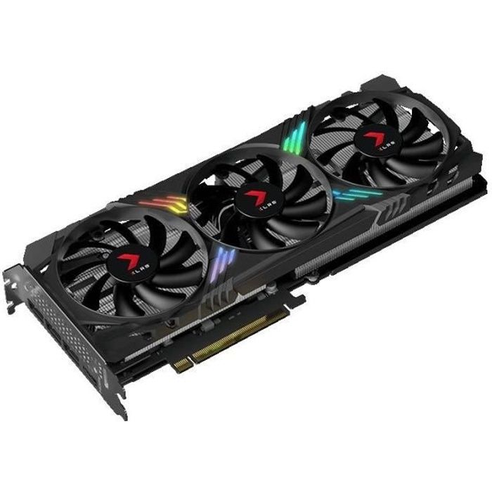 PNY - Carte Graphique - GeForce RTX™ 4060 Ti 8GB XLR8 Gaming VERTO™ EPIC-X RGB Triple Fan DLSS 3