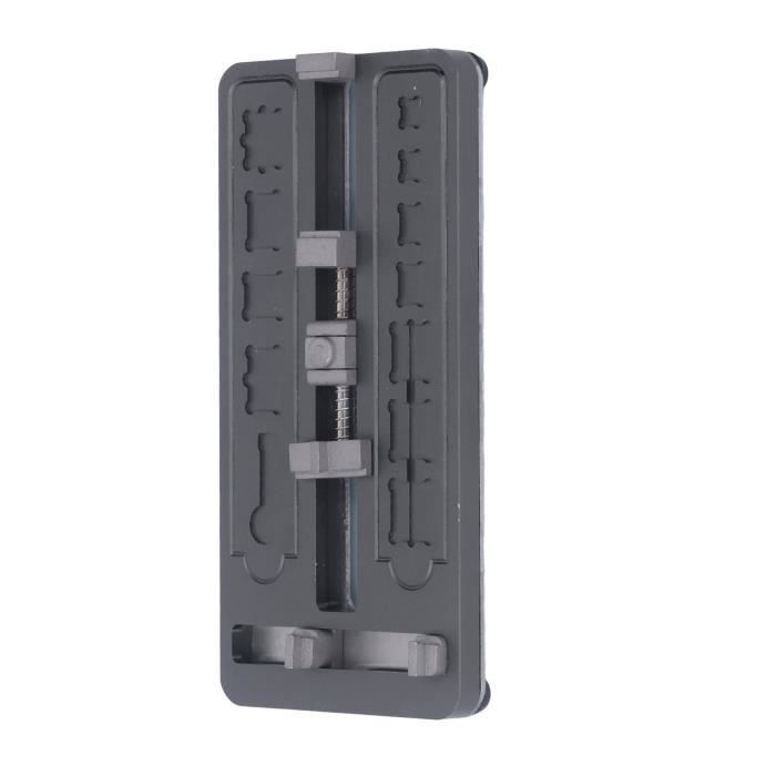 Support Universel De Batterie Voiture - Barre Transversale Réglable En Fer, Pour SUV Et Voitures, Couleur Noir/argent, Longueur 28 Cm