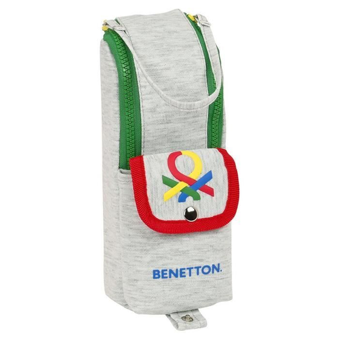 Benetton Federmäppchen "Vichy" – Buntes Etui 8 X 19 X 6 Cm Für Schule & Büro