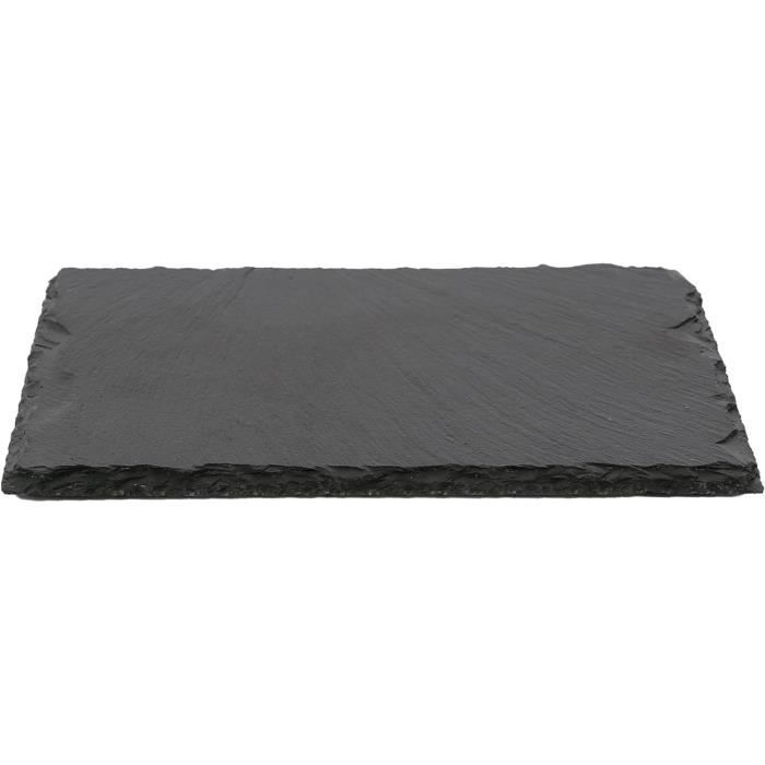 Plateau Rectangulaire En Ardoise Linéaire 30mm Avec Déchets - Blanc Toutes Tailles