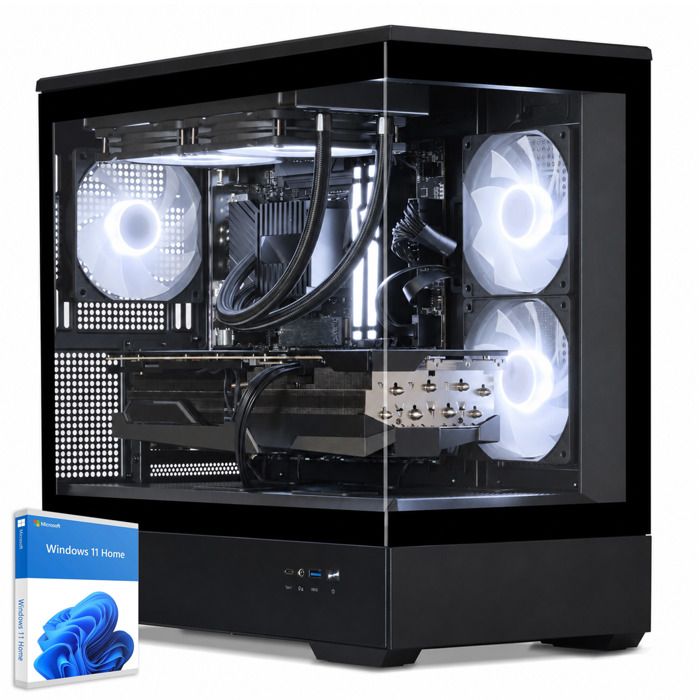 Sedatech PC Gamer Advanced Watercooling Full Vision • AMD Ryzen 9 9950X3D • RX 9070 XT • 32Go DDR5 • 2To SSD M.2 • Windows 11