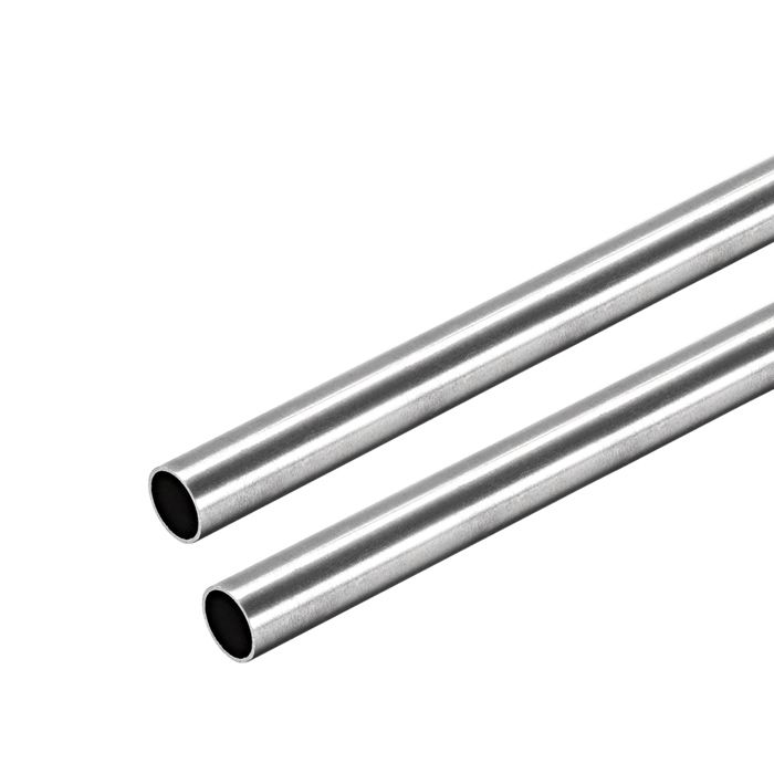 Tuyau Tube Rond En Acier Inoxydable 304 - Épaisseur 1/1,5/2/3 Mm - Longueur 300 Mm