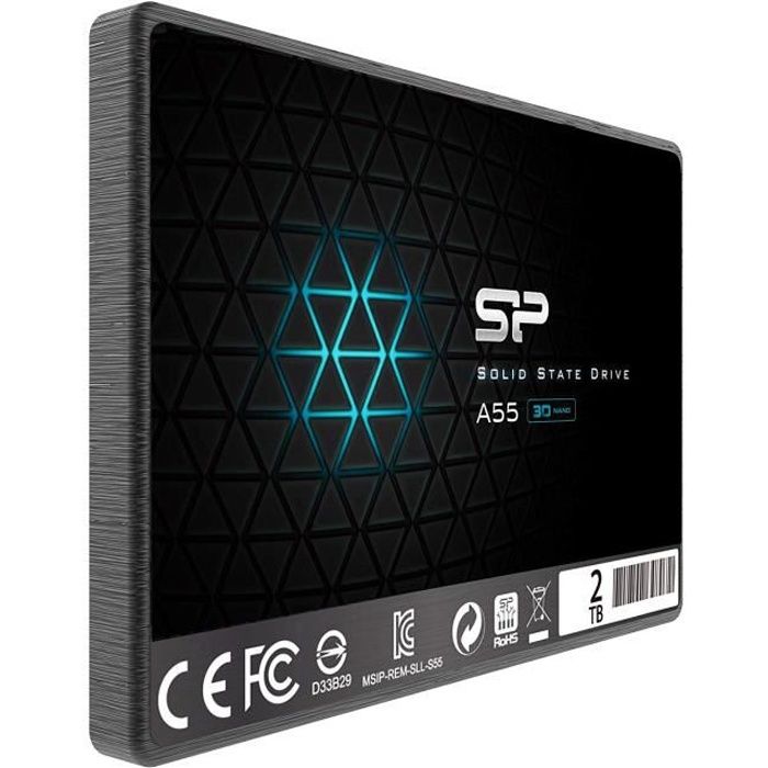 SSD interne 2To , SATA III, Disque Dur SSD Interne 2.5\