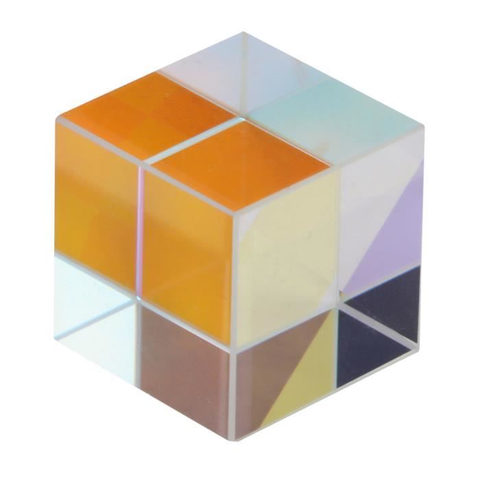 Optique Physique Expérimentation Cube Prism, Verre Optique K9 Optique Optique Physique Expérimentation Cube Prism, Verre Optique K9 Optique