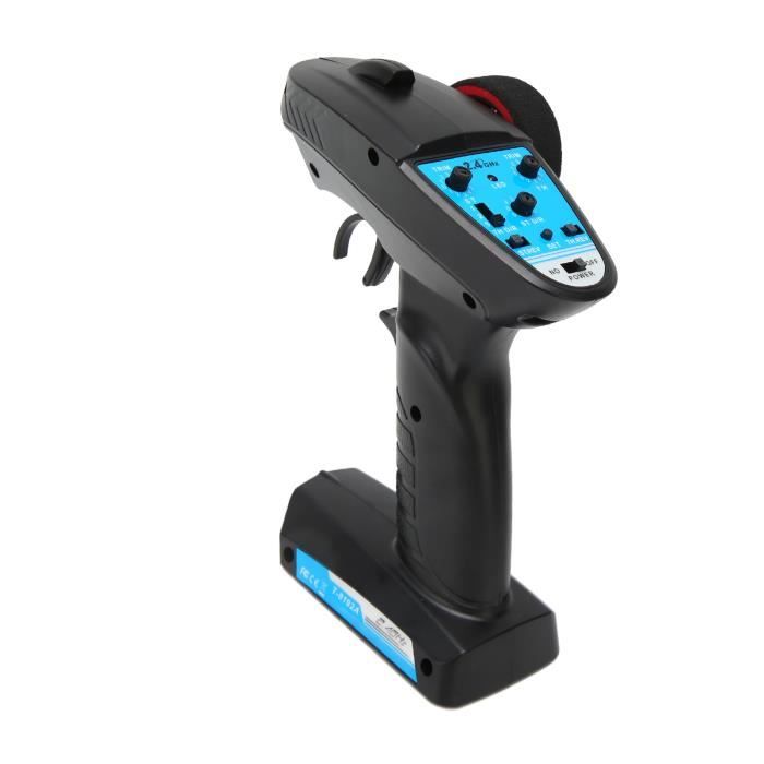 Télécommande Radio 2,4 GHz 4 Canaux Pour Voiture Et Bateau RC - Émetteur/récepteur étanche, Portable