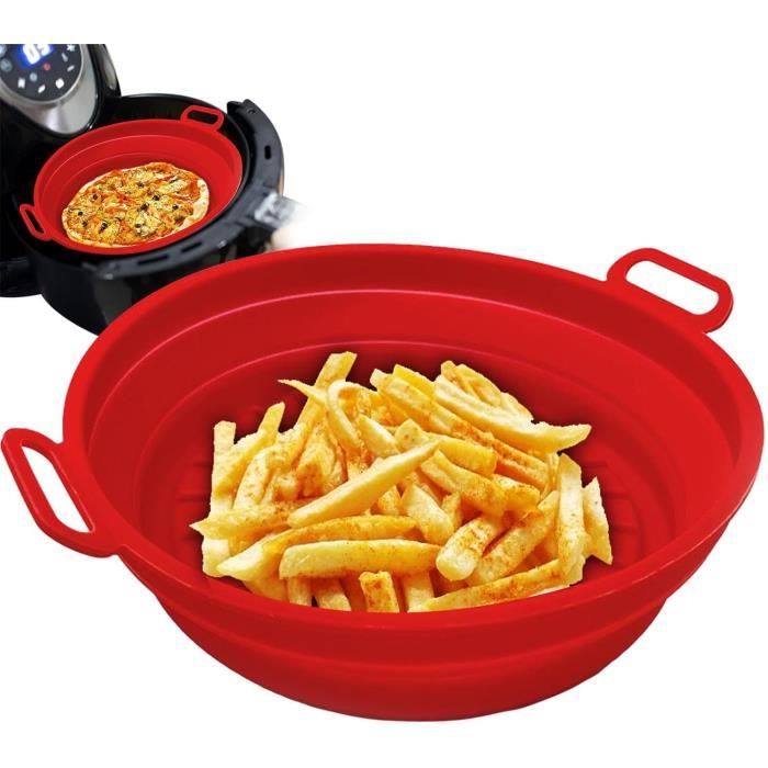 Lot De 3 Protections En Silicone Pour Friteuse à Air - Anti-rayures