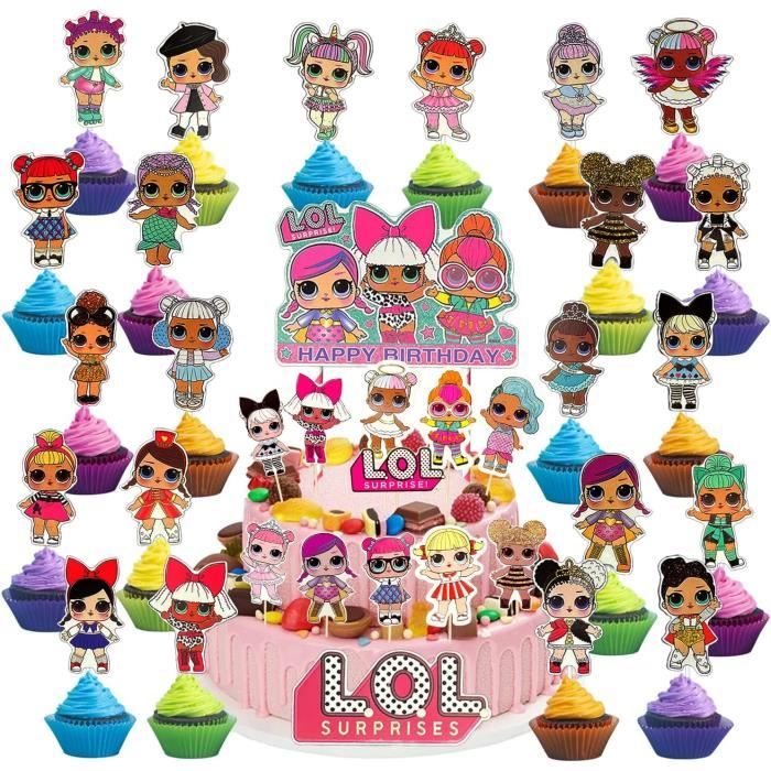 Cake Topper One Bleu - Planète Gateau