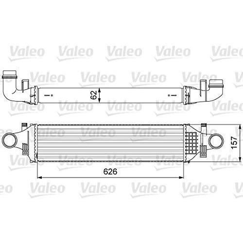 Intercooler échangeur Mercedes classe a - VALEO - 818624
