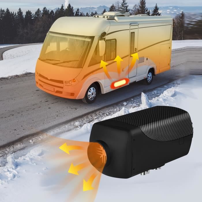 Chauffage Diesel 8KW 12V - VEVOR - Air Heater avec LCD
