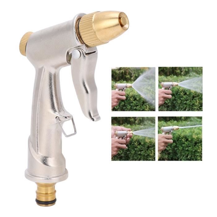 Pistolet à Eau Pro Jaymac – Entrée BSP 1/2, Housse Caoutchouc Bleu Résistant Aux Chocs – Style Dinga – Nettoyage Alimentaire Et Laitier