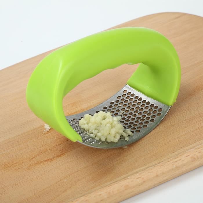 Presse-ail Manuel En Acier Inoxydable - Pour Cuisine Et Maison - Compact, Facile à Nettoyer - Design Ergonomique