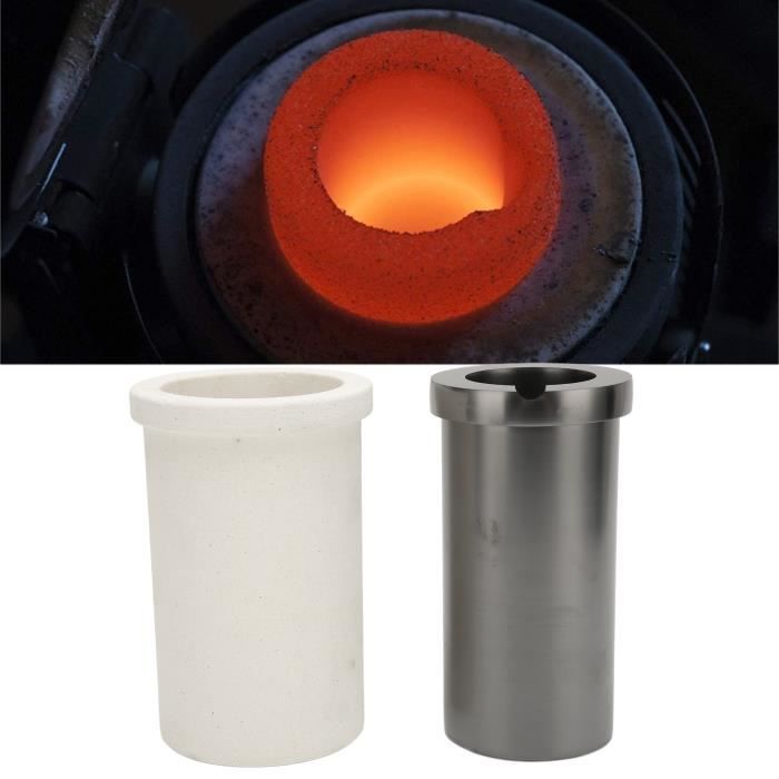 Ensemble de creuset en graphite Ensemble de creuset de fusion d'or