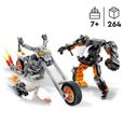 LEGO® Marvel 76245 Le Robot et la Moto de Ghost Rider, Jouet avec Figurine Super-Héros-1