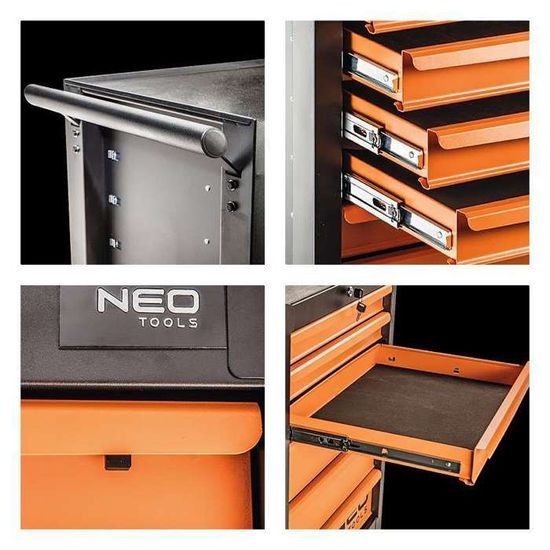 Servante D Atelier Vide 7 Tiroirs Neo Tools 84 222 Achat Vente