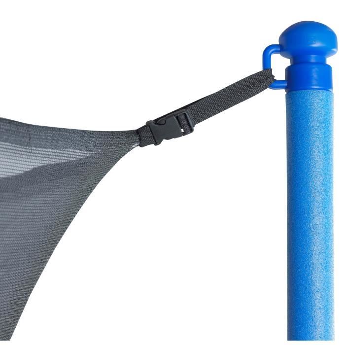KIDUKU Filet de remplacement pour trampolines 305 cm (6 barres) Filet de  sécurité avec fermeture résistant aux intempéries - Cdiscount Jeux - Jouets