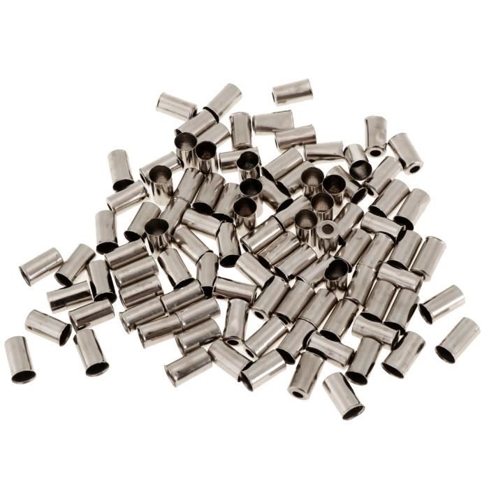 FOMGIIN 100 Pièces Embouts de Câble de Frein, 12 mm Embouts Câble Vélo en Alliage, Câbles et Gaines de Embout Frein Velo pour Vélo de Montagne (Argent FOMGIIN 100 Pièces Embouts de Câble de Frein, 12 mm Embouts Câble Vélo en Alliage, Câbles et Gaines de Embout Frein Velo pour Vélo de Montagne (Argent