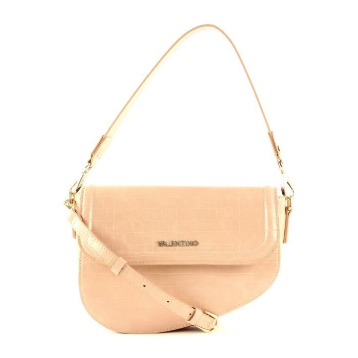 VALENTINO BAGS Bicorno Satchel Cipria 91254 Achat Vente