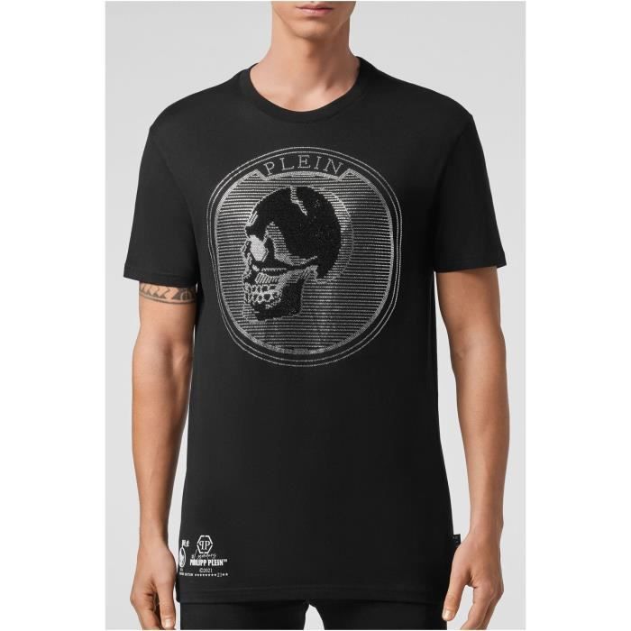 Philipp plein tee on sale shirt tete de mort