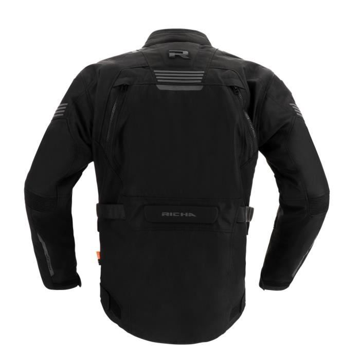Blouson moto Richa Phantom 3 black 2XL Cdiscount Auto