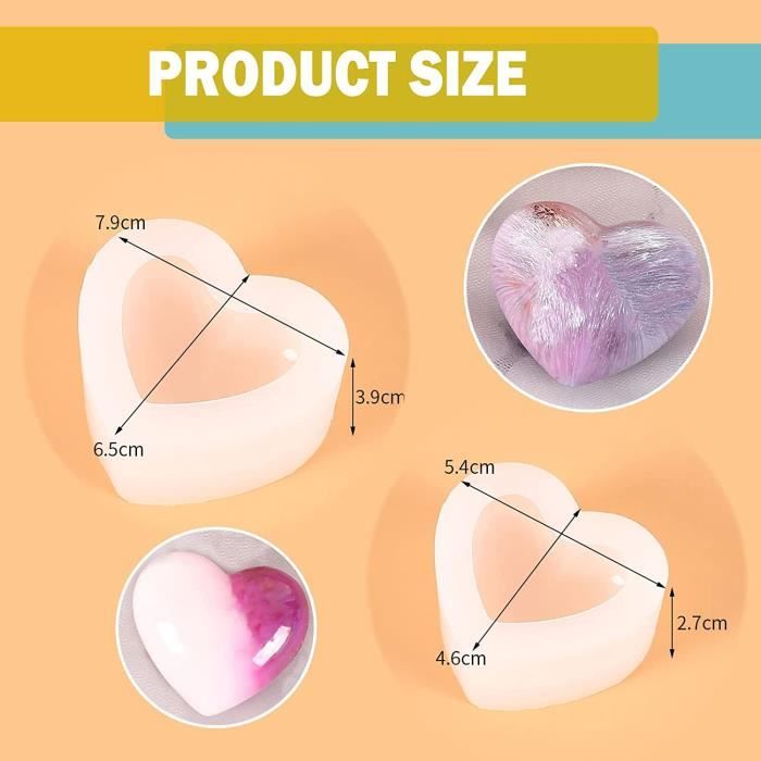 Moule Silicone Resine Epoxy,Moule Bougie Silicone,Moule Silicone Licorne,Moule Résine Epoxy 3D