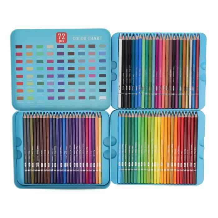 Crayons de couleur grasse crayons de couleur Polychromos 72 Crayons de