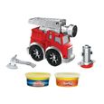 PLAY-DOH - Wheels - Camion de pompier avec 2 pots de pâte à modeler atoxique - pour enfants dès 3 ans-2