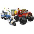 LEGO® City 60245 Le cambriolage de la banque, Jeu de Construction Moto, Monster Truck, Jouet Police Enfant de 5 ans et +-2