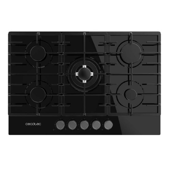 Plaque De Cuisson Au Gaz 5 Feux Bolero Squad G 5400s Inox Cecotec