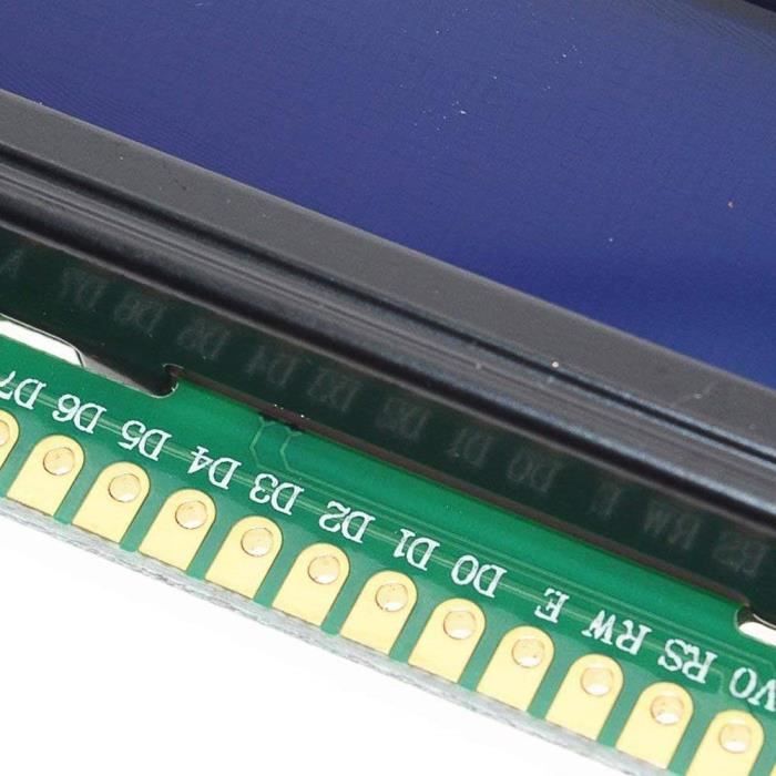 2Pcs IIC/I2C HD44780 1602 Module Écran LCD en Série 5V Rétroéclairage ...