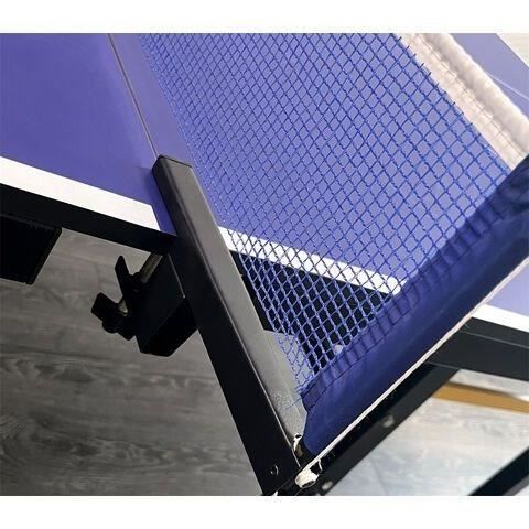 Table De Ping-pong Pliable Donened 152x76x76cm – MDF + Alu, 2 Raquettes + 3 Balles + Filet, Semelles Antidérapantes – Intérieur/extérieur