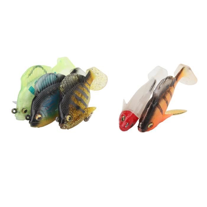 Leurres Souples Paddle Tail 10 Pouces Pour Pêche Achigan - Matériau PVC Réaliste, Hameçon Inclus