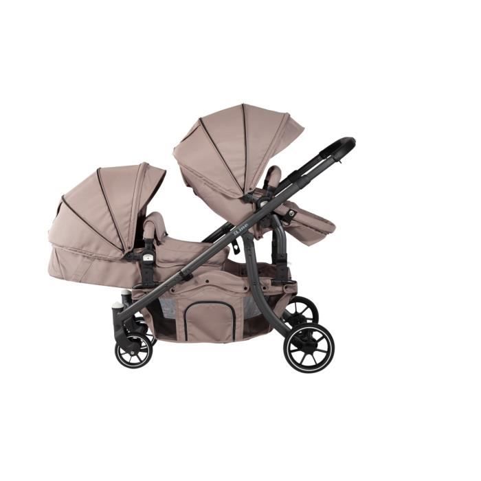 X Adventure Poussette Duo Taupe Cdiscount Puericulture Eveil bebe
