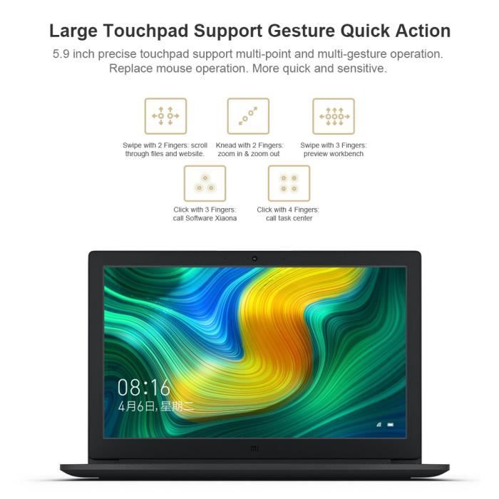 Ordinateur portable air Xiaomi Mi 15,6 pouces2