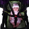 Rehausseur de table Ceinture de sécurité réglable pour poussette bébé Enfants Dîner Chaise Harnais Enfant Landau HB046-3