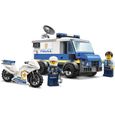 LEGO® City 60245 Le cambriolage de la banque, Jeu de Construction Moto, Monster Truck, Jouet Police Enfant de 5 ans et +-3
