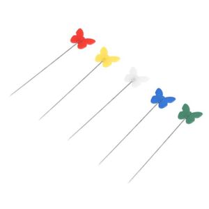 Épingles Tête Fine Clover 0.45mm - Lot De 20 - Blanc - Pour Tissus Fins Et Couture Machine