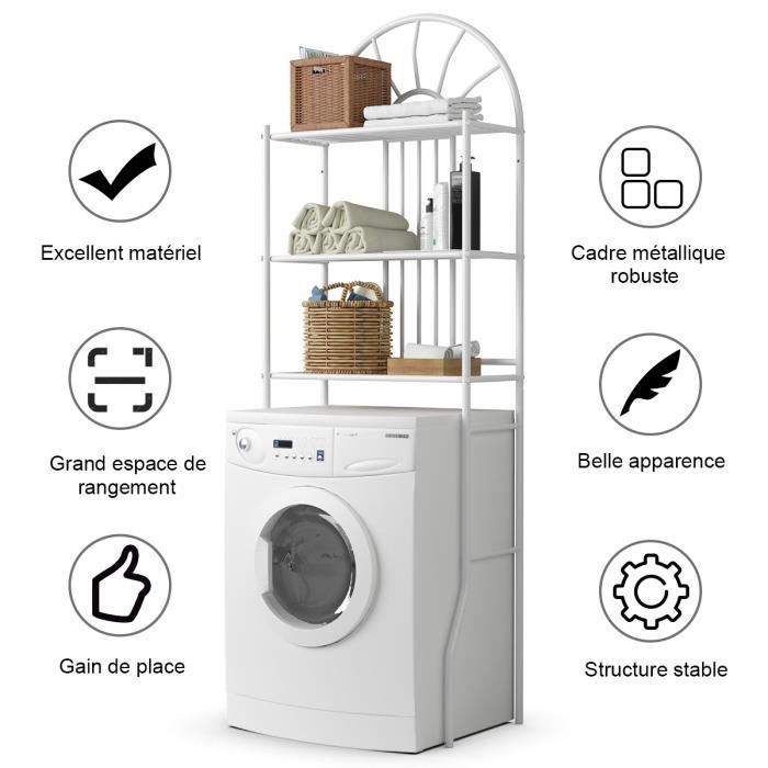 Rangement produits pour machines à laver #lechat #ariel #lessive